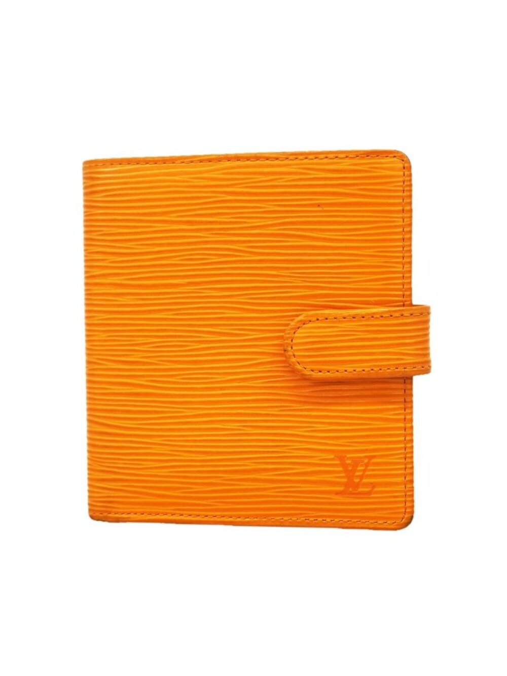 Louis Vuitton Wallet Epi Portefeuille Compact Mandarin